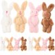 thumbnail image 1 of 20pcs Mini Plush Rabbit Tiny Joint Rabbit Small Bunny Doll Bunny Stuffed Animal Toys, 1 of 3