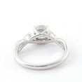 thumbnail image 5 of solitaire jewels Twisted Shank 1.5CT Round Moissanite Hidden Halo Engagement Ring For Women, 14K Yellow Gold, 5 of 7