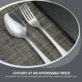 thumbnail image 6 of HAMPPLIES Stainless Steel Spoon Fork Forks and Spoons Silver 1 Set 8.9x0.9in, 6 of 8