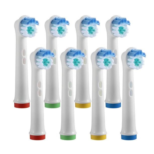 Cabezales de repuesto para cepillo de dientes eléctrico Oral-B Unique Bargains 8uds Blanco