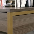 thumbnail image 5 of Sauder International Lux L-Shaped Desk, Diamond Ash Finish, 5 of 12