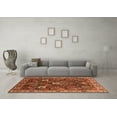 thumbnail image 3 of Ahgly Company Indoor Rectangle Oriental Orange Traditional Area Rugs, 5' x 8', 3 of 4