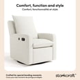thumbnail image 3 of Fauteuil inclinable inclinable Storkcraft Timeless avec USB, 3 of 11