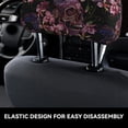 thumbnail image 4 of Kdxio Orchids Flowers Pattern Print 2 Piece Car Head Rest Covers Set Auto Front/Rear Seats Headrest Cover Universal Fit Most Cars,Sedan, SUV, 4 of 9
