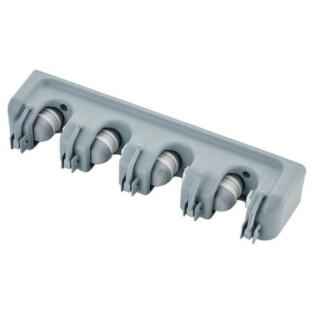 

Warkul 3/4/5 Hooks Mop Brush Holder Organizer Wall Hanger Storage Rack Kitchen Gadget