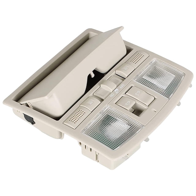 Lámpara de lectura para de coche, almacenamiento de gafas, GS4C-69-970D-30 para 2009-11 con modelos de tejado corredizo Sunnimix Luz de consola superior