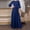 Navy, variant on Formal Wedding Guest Dresses for Women Cocktail Dresses Long Sleeve Rehearsal Dinner Dress Plus Size Evening Dresses Maxi Prom Dresses Party Dresses Homecoming Dresses Puff Sleeve Formal Gowns
