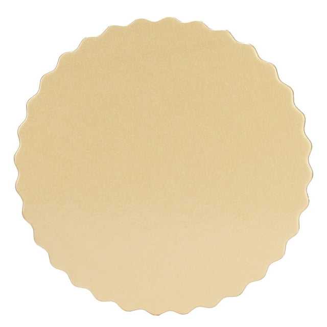 10 Pcs Plateaux à Gâteau Ronds à Motif Double Face Réutilisables Plateau à Dessert Base de Gâteau Plateaux à Gâteau pour Mariage Fête d'Anniversaire Accessoires de Gâteaux aux Fraises