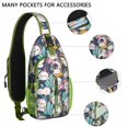 thumbnail image 2 of Crossbody Sling Backpack for Women Men Kawaii Axolotl Shoulder Sling Crossbody Casual Chest Bag for Travel Sports Running Hiking, 2 of 6