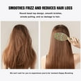 thumbnail image 5 of Bohemian Style Detangler Hair Brush, Earthy Artistic Pattern Paddle Comb for Wet and Dry Hair, Gentle Scalp Massage for Women and Teens, 5 of 8
