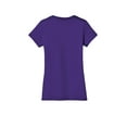 thumbnail image 6 of District Made Women's Short sleeve Cotton V-Neck T Shirts DM1170L, 6 of 6