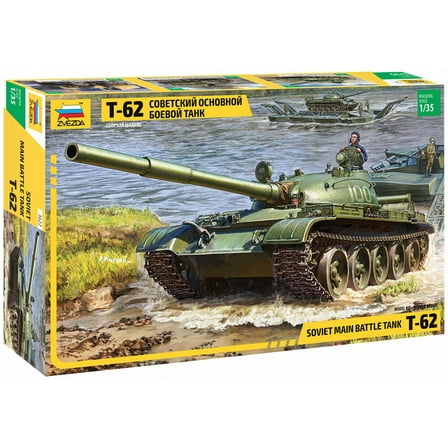 Zvezda 3622 T-62 Soviet Main Battle Tank 1:35 Model Kit