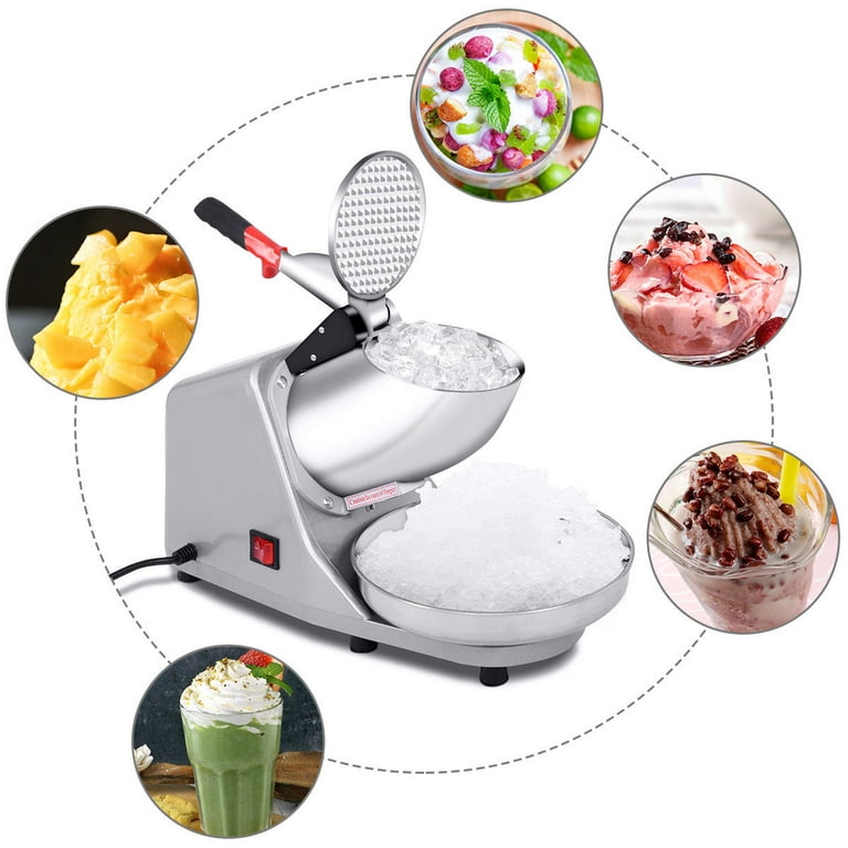Luvitory Ice Crusher Machine for Home, Crushed Ice Maker, Easy to Use  Shaved Ice Machine for Ice cube Drinks