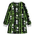 thumbnail image 2 of Cute Pandas Girls'long-sleeved dress Thickened A-dress Warm Dress Basic Shirt Party Dresses, 2 of 7