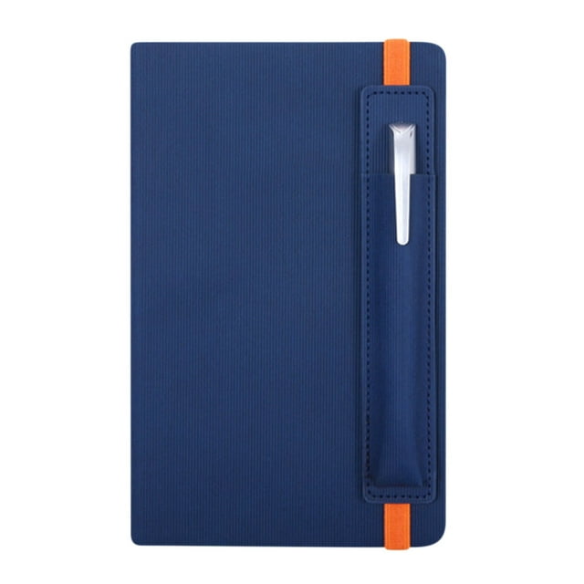 Cahier à Sangle A5 Affaires Bureau Bloc-Notes Insert Stylo Cuir Journal