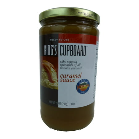 King's Cupboard All Natural Caramel Sauce 28 (Best Ever Caramel Sauce)