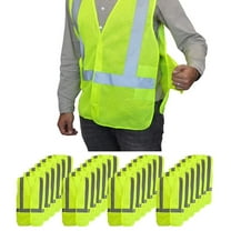 NYOrtho High Visibility Vest Reflective Lightweight Breathable Safety Vest for Men & Women, 44-58” 24 Pcs