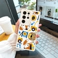 thumbnail image 3 of Destaca entre la multitud con esta colorida funda para teléfono plateada de doble capa mate con diseño gráfico para modelos de iPhone 11-15 Pro Max., 3 of 4