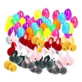 thumbnail image 4 of Huevos de Pascua con conejitos de Pascua, conejitos de peluche, decoración colorida, regalos rellenos 38 huevos de conejo, 4 of 9