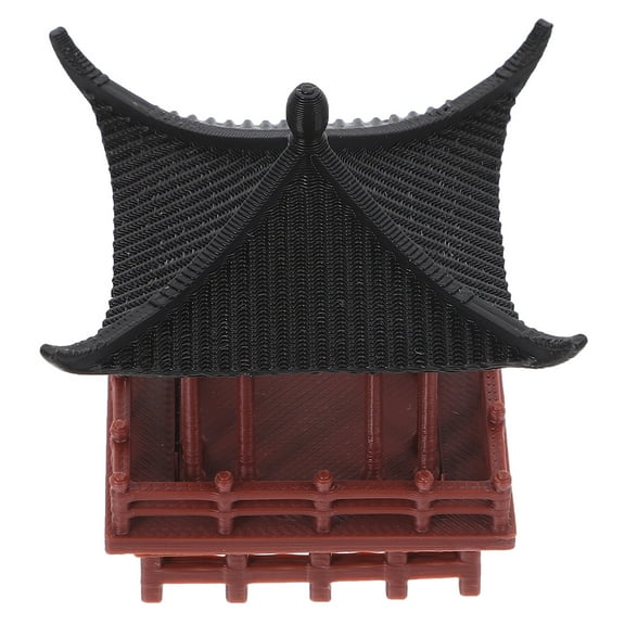 WORGEOUS Miniature Pagoda Statues Japanese Style Pagoda Lantern Asian Decor Square Chinese Pagoda Statue For Zen Garden Indoor Outdoor Decor