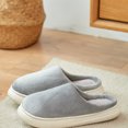 thumbnail image 5 of Aueoeo Womans Slippers, Women's Fuzzy House Slippers Comfy Memory Foam Bedroom Slippers Warm Slip on Light Shoes Outdoor Indoor, 5 of 5