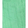 thumbnail image 2 of Gwen 52X84 Decorative Crushed Faux Linen Curtain Panel, Elegant Sparkle Metallic Solid Color Window Curtain, Single Panel, Mint, 2 of 2