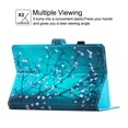thumbnail image 5 of Universal Case for 7 inch Tablet, GSFY Stand Folio Protective Cover for 7.0 Inch Touchscreen Tablet with Multiple Viewing Angles Document Card Pocket - Apricot Blossom, 5 of 7