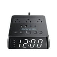 thumbnail image 1 of Despertador Power Strip JACKYLED con 4 cargadores USB y 3 enchufes, 1 of 7