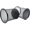 thumbnail image 3 of Pen Holder Mesh Pencil Holder For Desk Office Pen Organizer4pcsblack, 3 of 4