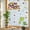 White, variant on Thanksgiving Privacy Window Film, Decorative Stained Glass Window Film, Fall Maple Lea Farmhouse Autumn Resuable Rainbow Static Cling for Home Bathroom Living Room Glass Door 23.6"x59"