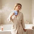 thumbnail image 6 of 1 Pc Silicone Body Scrubber Gentle Exfoliating Brush on Sensitive Skin Soft Shower Scrubber for Body, Hygienic Silicone Loofah Bathroom Essentials Brush for Women, Men, 3.93 Inch, Light Blue, 6 of 6