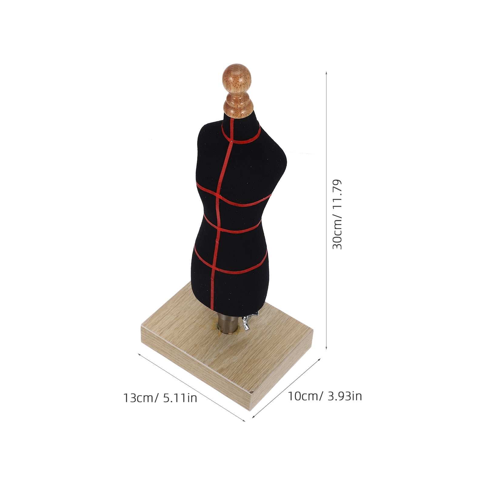 HOMEMAXS Durable Clothing Mannequin Stand for Decoration with Smooth Finish and Sturdy Structure 5.9 Inches