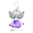 thumbnail image 1 of Conjunto de disfraz de hada para niñas, varita de ala de mariposa para niños de Halloween, regalo de cumpleaños para fiesta de cosplay, faldas de tutú Estilo B Yinane Disfraz de juego de simulación, 1 of 8