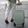 thumbnail image 3 of Blue Bigfoot Pattern Luggage Cover Fashion Suitcase Cover Baggage Covers Fit 25-28 Inch Luggage (Go Travel), 3 of 5