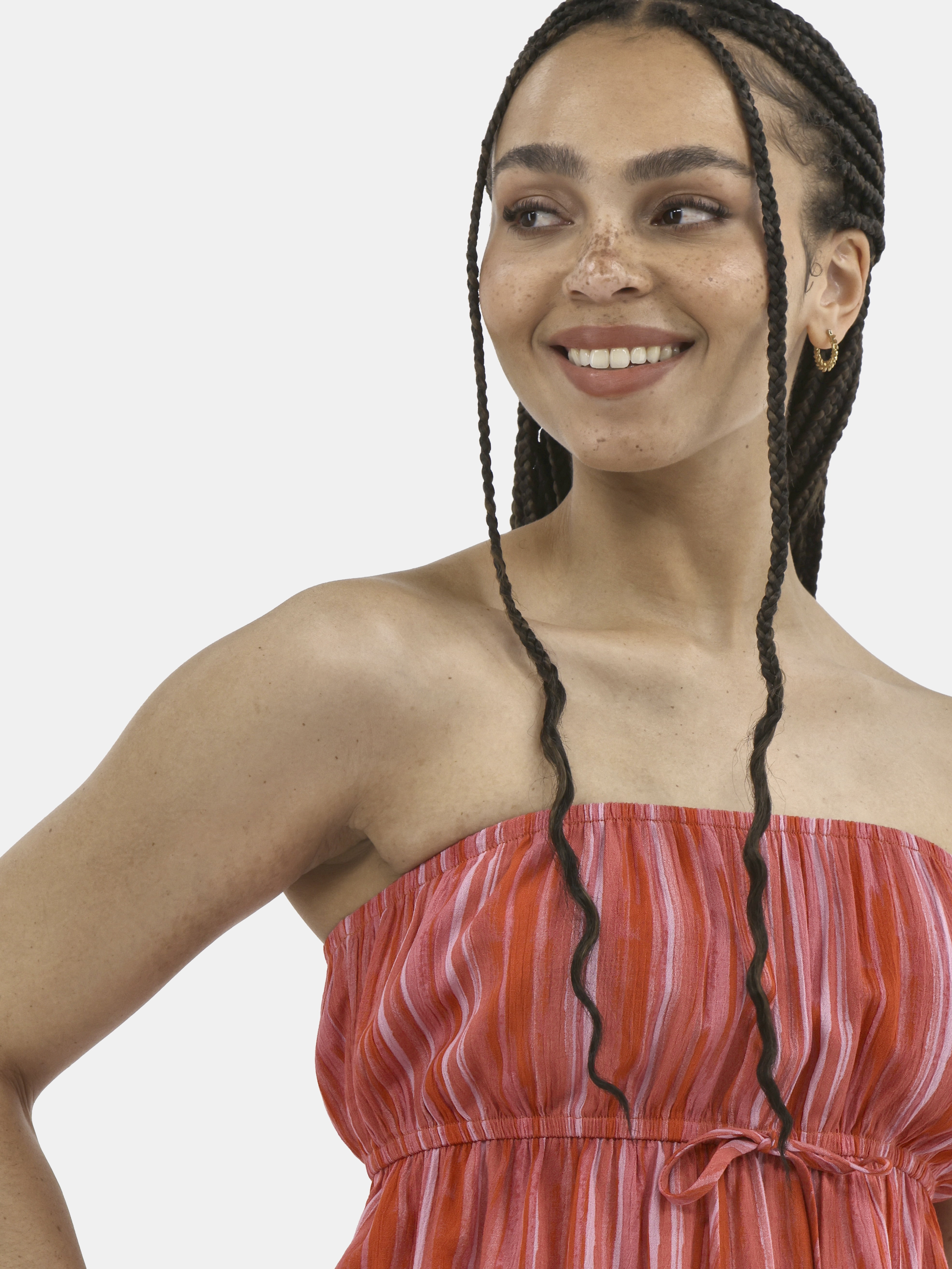 No Boundaries Tube Top and Palazzo Pants Set, 2-Piece, Women's
