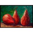 thumbnail image 1 of Carolines Treasures RDR2008JMAT 36 x 24 in. Pears Indoor Or Outdoor Doormat, 1 of 4
