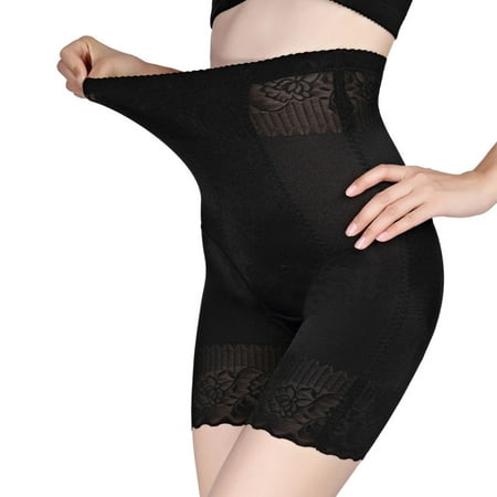 

Vikakiooze 2022 Women s Pants High Waist Black Lace Female Shorts Comfortable Shapewear Underwear for Women