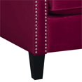 thumbnail image 3 of Picket House Furnishings Chaise d'Appoint en Teagan en Rouge, 3 of 10