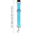 thumbnail image 3 of Short Dog Leash for Small Medium Dogs, Heavy Duty Training Lead with Traffic Handle, Nylon Rope for Close Control Walking, Durable Tangle Free Pet Tether for Safety Obedience 14Inch, 3 of 4