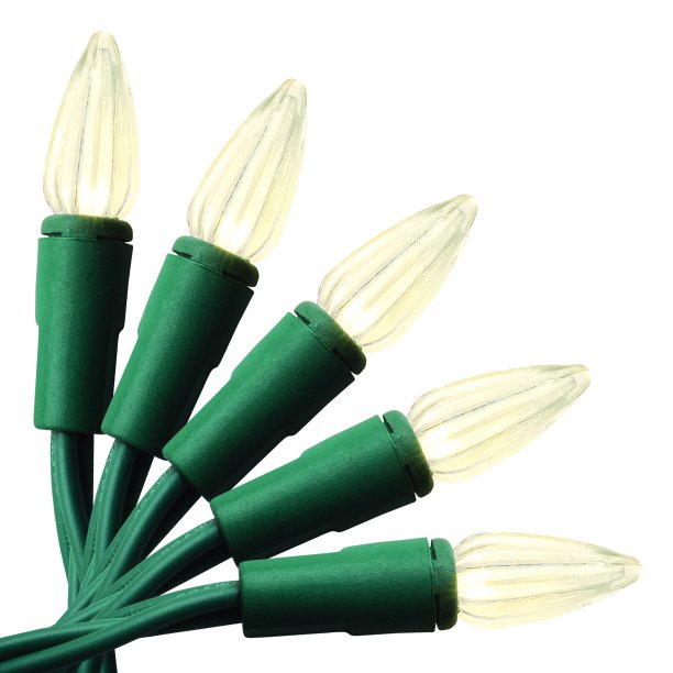 Aurio Outdoor/Indoor Christmas Lights C3 Warm White LED String Lights