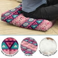 thumbnail image 3 of 22in Boho Meditation Pillow Square, Dutch Velvet Cushion for Yoga, Lounging and Decor Accent, 3 of 7