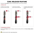 thumbnail image 4 of Revlon All-In-One 1" and 1-1/2" Ceramic Style Hot Air Brush, Black, 4 of 7