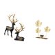 thumbnail image 5 of Colección De Estatuas De Resina De Alce Y Esculturas De Hojas Para Mueble De Mesa, Bodas, Inauguración De La Casa, Cumpleaños, Fiestas, Decoración Moderna Para El Hogar, Coleccionables., 5 of 8
