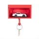 thumbnail image 4 of Portallaves para Garaje de Coche con Puerta Que Se Abre, Divertido Organizador de Llaves Impreso en 3D, Montaje en Pared, Fácil Instalación, Color Caqui, 4 of 5