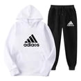 thumbnail image 4 of Sudadera con capucha y pantalones de chándal para hombre y mujer, ropa deportiva de marca de alta calidad, informal, con estampado relajado, para campamento y pesca, a la moda, novedad de otoño e invi, 4 of 5