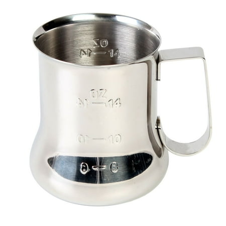 

18 Oz Expresso Milk Pitcher W/Measuring Scale 2 packs