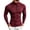 Red, variant on Cmfcve Mens Muscle Shirts 1/4 Zip Slim Fit Long Sleeve Shirts Casual Athletic Layering Tops