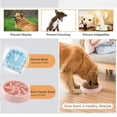 thumbnail image 5 of Cuenco lento para perros con alimentador, cuencos de alimentación más lentos para mascotas, antiinflación, 5 of 5