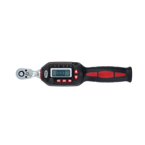 TONE Digitorque T4DT200H Digital Torque Wrench - 1/2" Drive, 40-200 Nm Range, LCD Display, Data Logging & Calibration Certificate