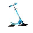 thumbnail image 2 of Colaxi Trottinette de Neige pour Enfants Trottinette à 2 Roues pour Enfant Trottinette d'Extérieur avec Béquille Trottinette Légère d'Entraînement à l'Équilibre Ski Planche à Roulettes Traîneau Bleu, 2 of 8